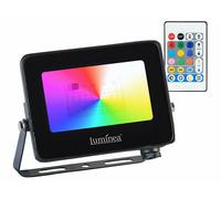 Luminea Projecteur LED RVB CCT 15 W d'extérieur télécommandé LED-170