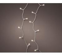 Lumineo 497131 Guirlande LED Durawise Twinkle Blanc Chaud 8 Fonctions Batterie