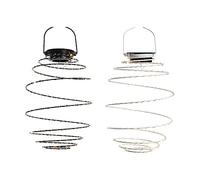 Lumineo 73201 Suspension LED Spirale Solaire Couleurs Assorties, Multicolore, D 16 cm