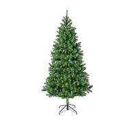 Lumineo Arbre de Noël, Vert, dia132.00-H240.00 cm