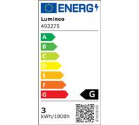 Lumineo Guirlande lumineuse Twinkle 180 LED 18 m blanc chaud, 8 fonctions