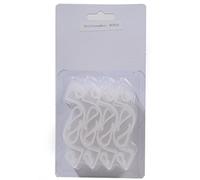 Lumineo - Lot de 16 crochets pour guirlande blanc
