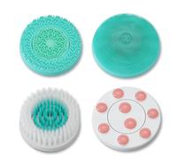 Lumineo pack de 4 embouts (4 têtes de brosse) Tête de brosse de rechange, têtes de rechange pour toutes les brosses de nettoyage LUMINEO