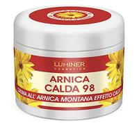 Luminer Arnica pour chevaux à usage humain 500 ml, Arnica Gel Forte 98 Effet Chaud, Arnica Forte Crème Montana et Devil's Claw Forte, Formule naturelle concentrée à action intense Fabriqué en Italie