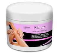 LUMINER Crème anticellulite, traitement intensif de 200 ml pour les jambes, les fesses et le ventre, crème raffermissante pour le corps à la caféine et vitamine E, fabriquée en Italie