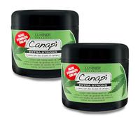 Luminer Crème de Massage 2x500ml à l’Huile de Chanvre, Arnica et Griffe du Diable - Soin Corps, Texture Légère à Absorption Rapide, Fabriquée en Italie