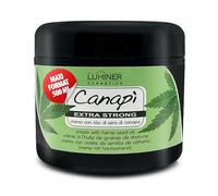 Luminer Crème Massage Huile de graines de chanvre 500ml - Arnica et Griffe du Diable, Soin Corps pour Massage Quotidien, Texture Légère à Absorption Rapide, Fabriquée en Italie