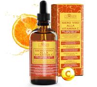 Luminer Sérum Vitamine C 100ml, Sérum Visage à l'Acide Hyaluronique, Formule Anti-Rides Naturelle à la Bave d'Escargot, Aloe Vera et Vitamine C-E, Contour des Yeux Hydratant et Repulpant