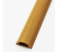 LuminescentDream Passe Câble Sol en Demi-Cercle,Protection Cable au Sol,Couvre-Câble de Sol Auto-Adhésif,Parfait pour Le Bureau,la Maison,Atelier,Entrepôt,Le Concert,Longueur 1 m