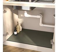 LuminescentDream Tapis sous l'évier,Protection étanche de sous évier，revêtements imperméables pour étagère de Cuisine et de Salle de Bain,Tapis épais et durables,protège Les armoires