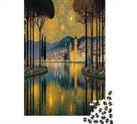 Lumineux Éléments, vaste Paysage 70x50cm/1000pcs Puzzles Adaptés Aux Adultes Et Aux Personnes Âgées De 14 Ans Et Plus