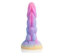 lumineux Godemichet anal avec ventouse Gödes pour Femme Homme anale Realiste Gros Ventouse Gödemiché Realiste pour Femme