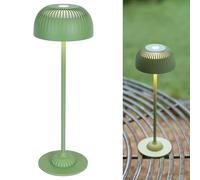 LuminexDesigns Lampe de Chevet Touch, Lampe de Table Sans Fil Dimable, Lampe Rechargeable 5200mAh, 3 Modes de Couleur, Lumière Ambiante Chaleureuse IP54 pour Chambre et Maison, Verte