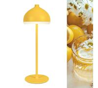 LuminexDesigns Lampe de Table LED Sans Fil, Rechargeable et Dimmerable Tactile, 3 Couleurs de Lumière, Éclairage d’Ambiance pour Chambre, Bureau, Salon et Extérieur