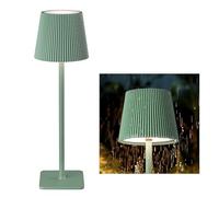 LuminexDesigns Lampe de Table Sans Fil LED 5200mAh, IP54 Étanche, Lampe de Chevet Rechargeable Dimmable, 3 Températures de Couleur, Longue Autonomie, pour Chambre, Salon, Jardin, Terrasse