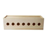 Luminexia Boîte Cache-Câble,Boîte de Gestion des câbles,Cache Box Internet,pour Couvrir Et Cacher Les Bandes d'alimentation Et Les Cordons,pour Bureau,TV,Ordinateur Et SystèMe De Hub USB