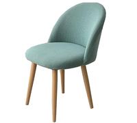 Luminexia Housse de Chaise Extensible Demi-Cercle Housse de Chaise de Salle à Manger Housse incurvée Dos Milieu du siècle Moderne Couverture de chaises Protecteur pour Cuisine Salon