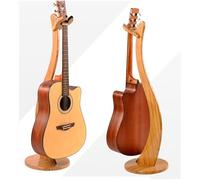 Luminexia Pied en Bois pour Guitare électrique,Support pour Violon,ukulélé,et Guitare,Support Guitare Porte Guitare,Stand Guitare,Suspendu,Repose Guitare,Support Guitare Classique,Optique Bois