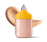 Luminizer de liaison de visage urbain (Space Cowboy - Champagne et Silver Sparkle) All-over Liquid Lightlighter + Bronzer avec 3% Niacinamide Wat