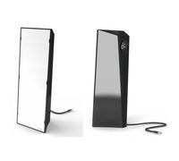 Dayvia Lampe de luminothérapie SLIMSTYLE LED – 3 niveaux, compact Noir, Fabrication française