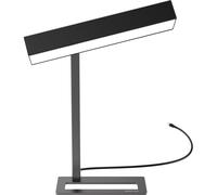 DAYVIA Lampe de Luminothérapie LED SUNDESK, Simulation de la Lumière du Jour, 3 Niveaux d'Intensité Ajustables, Tête Pivotante, 33x36x10cm Noir, Agréement CE Médical et Fabrication Française