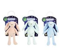 LUMINOU - Assortiment de 3 peluches lumineuses lapin 20cm Multicolore G