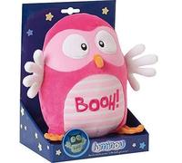 Luminou Booh Chouette - Jemini - 20 Cm - Rose - Puériculture - Bébé - Mixte