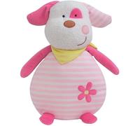Luminou Peluche Chien Rose +/30 Cm Lumineuse
