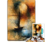 Luminous Atmospheric Abstract Modernism No. 0-1 Puzzle, 1000 pièces | Profitez de cette activité puzzle relaxante pendant les vacances, pour une pause sans écran.