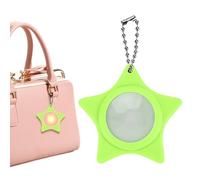 Luminous Keychain Pendant, Touch Sensing Purse Light, 2.24x2.24 Inches Accessory with Silicone, Durable Material, Rechargeable Keychain with All-Weather, Portable Light for Wife Girlfriend Sisters
