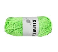 Luminous Knitting Yarn - 70m Luminary Glow in the Dark Embroidery Thread Roll | Embroidery Yarn Glow in the Dark | Sewing Thread Kit Spool for Embroîdery Quilting Sewing Crafting