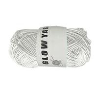 Luminous Knitting Yarn - 70m Luminary Glow in the Dark Embroidery Thread Roll | Embroidery Yarn Glow in the Dark | Sewing Thread Kit Spool for Embroîdery Quilting Sewing Crafting