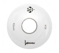 Luminous Roue Quad 62mm 85A Sixies (6 LEDs) Blanc [x4] - 62 mm