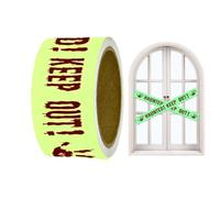 Luminous Safety Tape - Dark Glowing Room Stickers, Creepy Halloween Borders