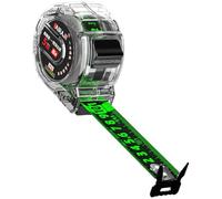 Luminous Tape Measure - Sided Measuring With Transparent Case,Carpenter Measurement Fluorescent Anti Drop For And Construction Projects