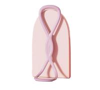 Luminousdo Bandes de résistance en forme de 8 pour femme, bandes d'exercice avec poignées pour l'entraînement, le bras, la poitrine, la corde de traction pour le yoga (rose, 11,3 kg)