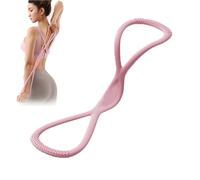 Luminousdo Resistance Bands, 8 Shaped Resistance Band with Handles,Novealcrbe/Beyonddraw/Victoriousact Elastic Fitness Band,15/25 lbs for Working Out, Arm, Back Expander Strap Women Men (Pink-15lb)