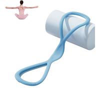 Luminousdo Resistance Bands, Figure 8 Exercise Bands, Resistance Band for Working Out, for Working Out, Arm, Chest Expander, for Women Men (Blue 25 lbs)