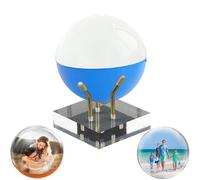 LumiOrb Boule de cristal WiFi à ultrasons 3D, album photo numérique personnalisable, pour couples, animaux domestiques, cadeau mémoire (C)