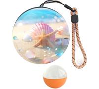 LumiOrb WiFi Crystal Ball, Memory Orb Christmas Ornament, 3D Video & Photo Memory Sphere,2.7 lnch The Magic Crystals Ball, for Anniversary Birthday Xtmas (Orange)
