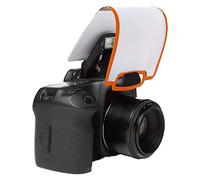 LumiQuest Soft Screen, Flash Diffuser & Light Softener, Universal Classic Design for Digital SLR Cameras, Neon Orange