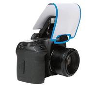 LumiQuest Soft Screen, Flash Diffuser & Light Softener, Universal Classic Design for Digital SLR Cameras, Neon Blue