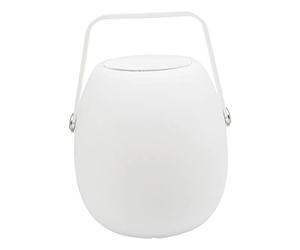 Lumisky Baladeuse Enceinte Bluetooth sans Fil LED Blanc/Multicolore dimmable So Play H30cm avec télécommande