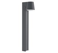 Lumisky Balise solaire à fixer ou à planter LED blanc chaud/froid SOLINE TALL H70cm