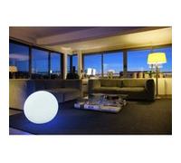 Boule lumineuse filaire pour e térieur LED BOBBY 60cm culot E27 Blanc