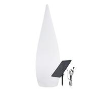 Lumisky Lampadaire solaire goutte LED multicolore dimmable CLASSY C120 SOLAR H120cm avec télécommande