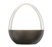 Lumisky Lampe de table décoration LED blanc + RGB rechargeable OVIE H12cm