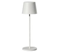 Lumisky Lampe de table sans fil LED blanc chaud dimmable KELLY WHITE, blanc
