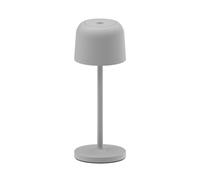 Lumisky Lampe de table sans fil LED blanc chaud dimmable SOPHIA GREY H20cm, Gris