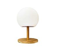 Lampe de table sans fil LUMISKY - pied en bambou extensible - LED blanc chaud/blanc LUNY